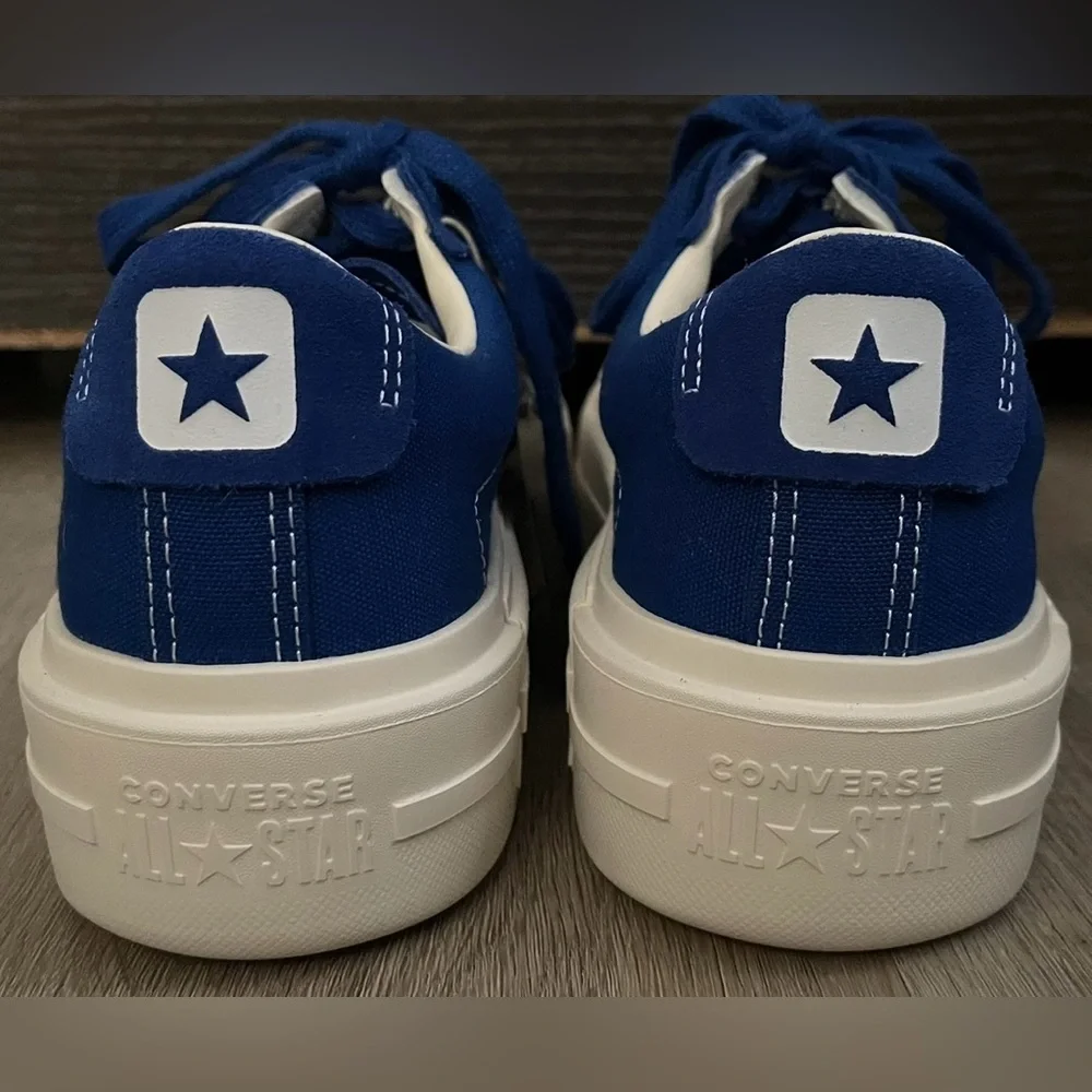 Converse Cruise Ox Blue Sneakers - Women’s 10.5 / Men’s 9 - Picture 4 of 7